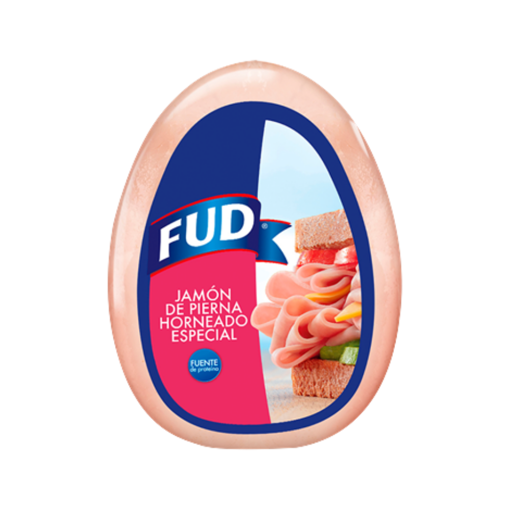 Jamón de Pierna Fud Rebanado 1 kg