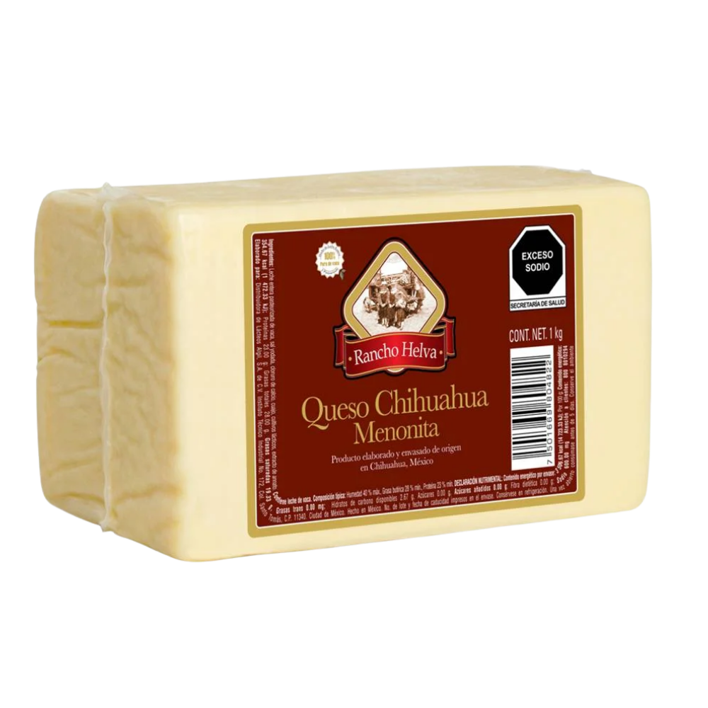 Queso Chihuahua Menonita Kilo